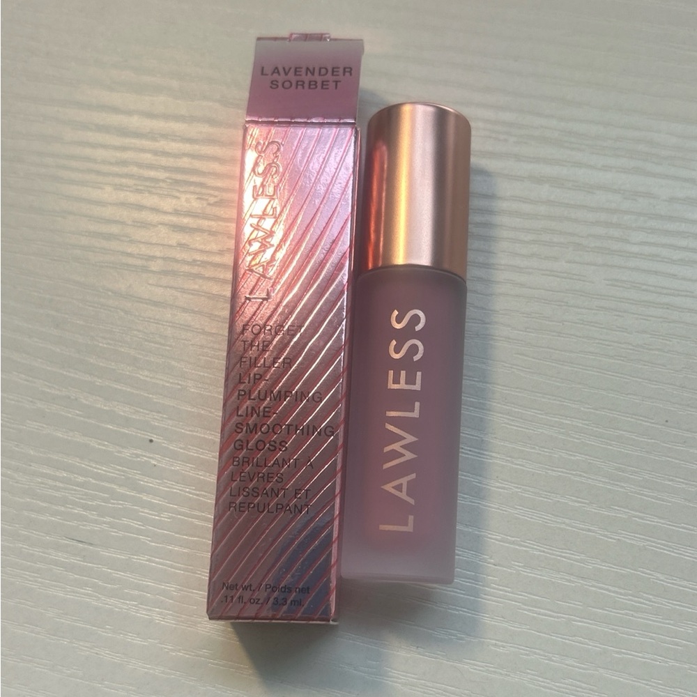 LAWLESS Lip Plumping Gloss - Shimmering Pink